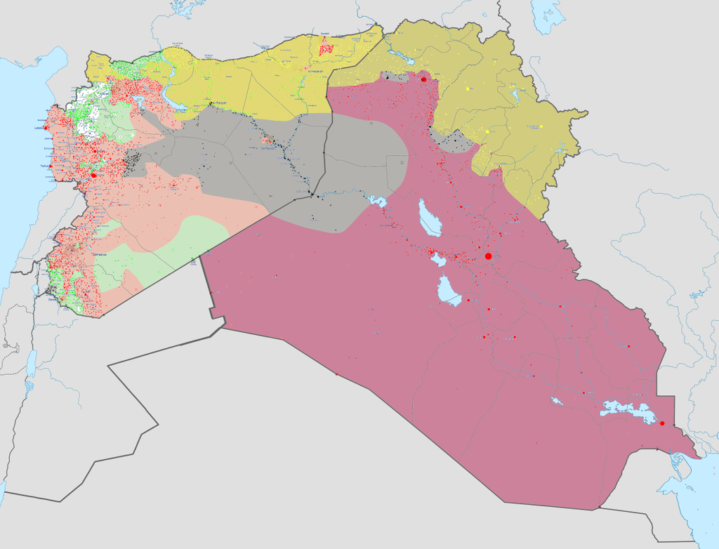 Human Geography middle East map  StudySmarter